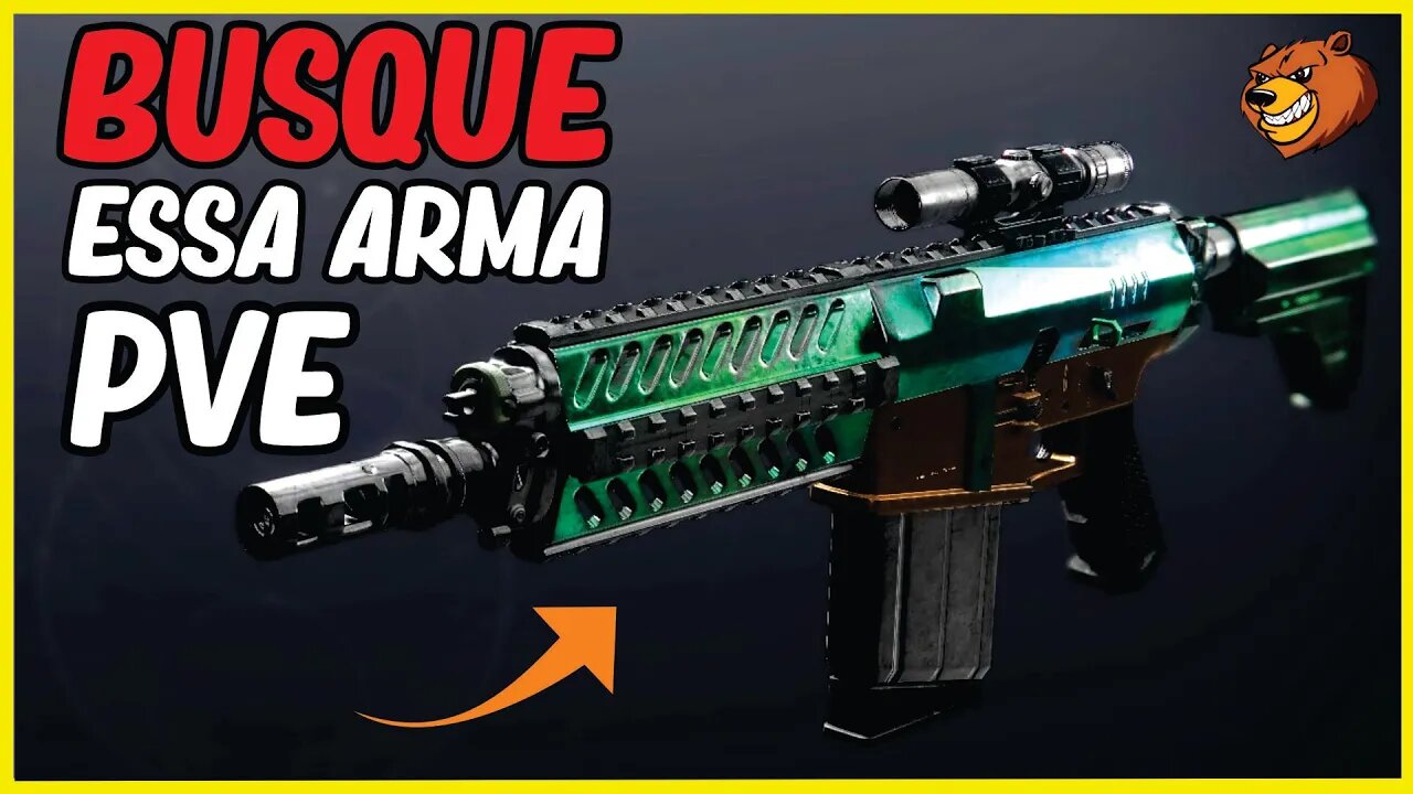 DESTINY 2 │ BUSQUE ESSA ARMA PARA PVE AGORA!