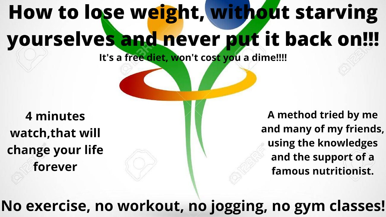 How to lose weight forever!