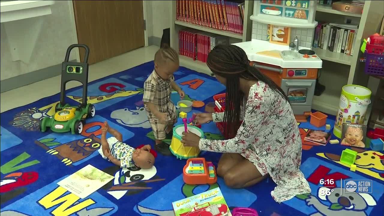 Polk County school teen parenting program helps teen moms graduate high school