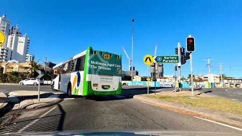 Driving in Australia | Queensland | From Broadbeach to Coomera