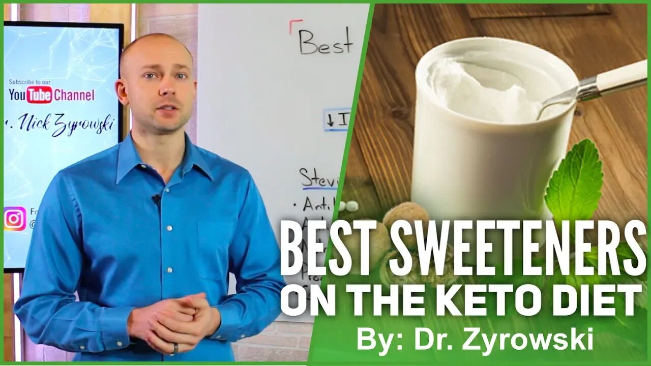 Keto Sweeteners: List Of Approved Sugar Substitutes & Worst Keto Sweeteners To Avoid! | Dr. Nick Z.