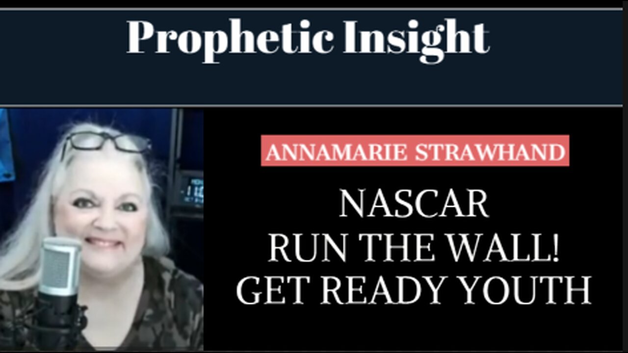 Prophetic Insight: NASCAR - Run The Wall! Get Ready YOUTH FOR JESUS - Boldness Arising!