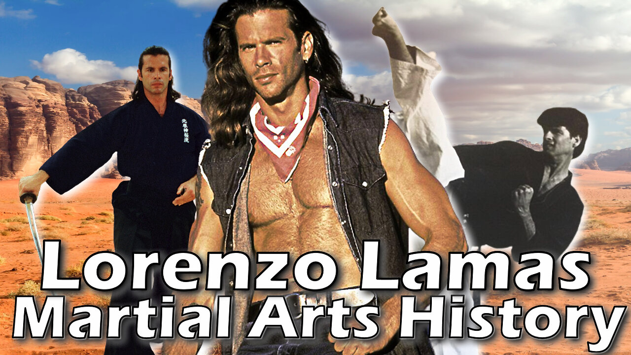 Lorenzo Lamas discusses action films and his martial arts background (new 2023 Interview)