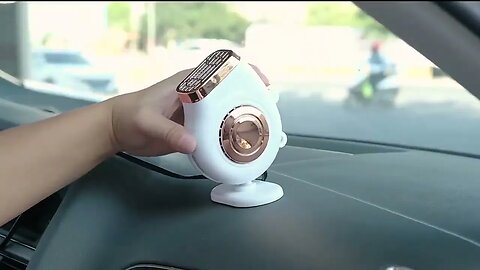 Warm Cold Dual Use Car Low Noise Defog Windscreen Fan