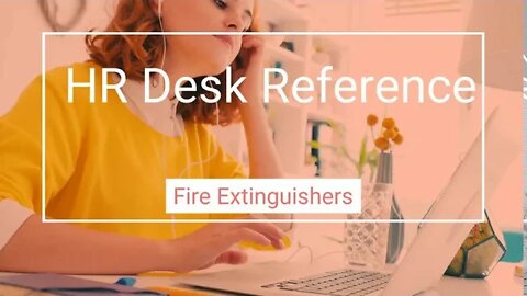 Fire Extinguishers - Human Resource Reference