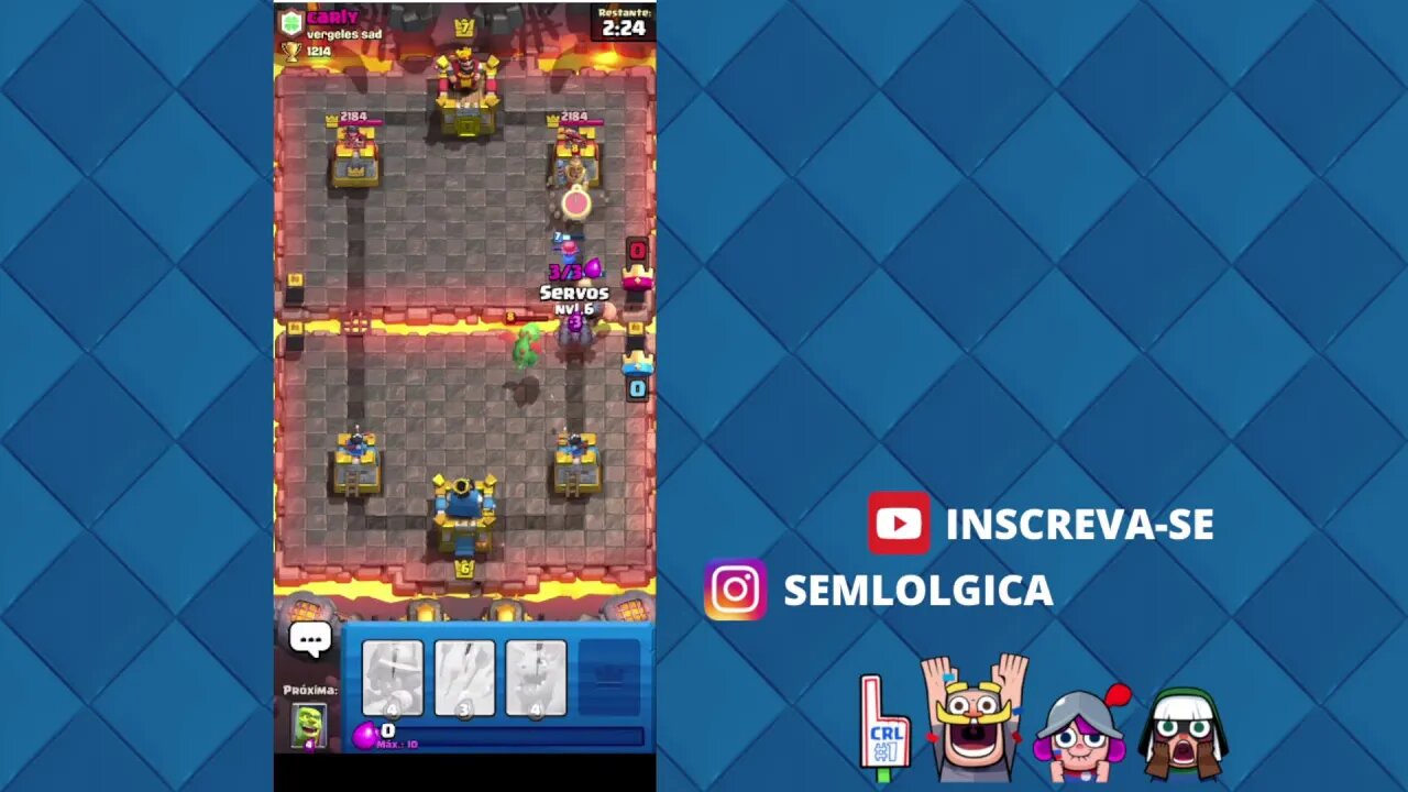 LIVE DA CONTA NOOB - CLASH ROYALE - VAMOS SUBIR TROFÉUS