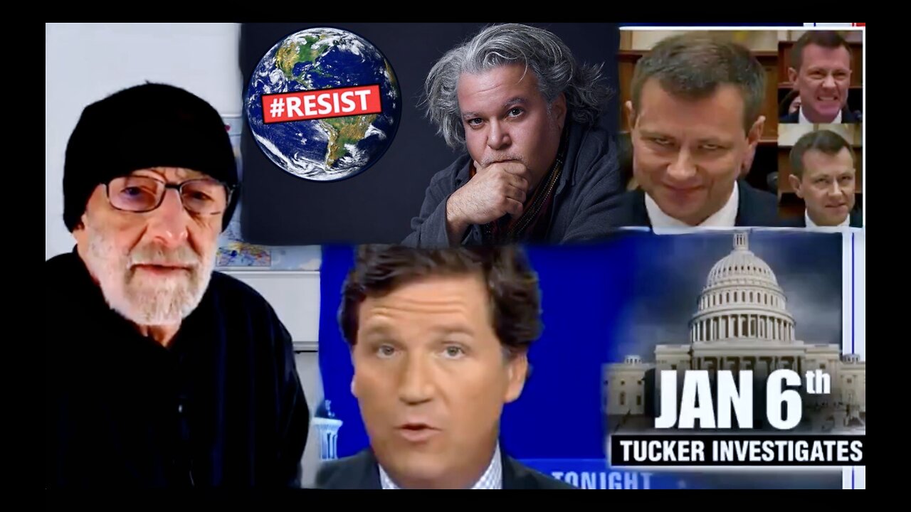 Tucker Carlson Clif High Victor Hugo Expose January 6 Lies Treason Khazarian Mafia Talmud ADL