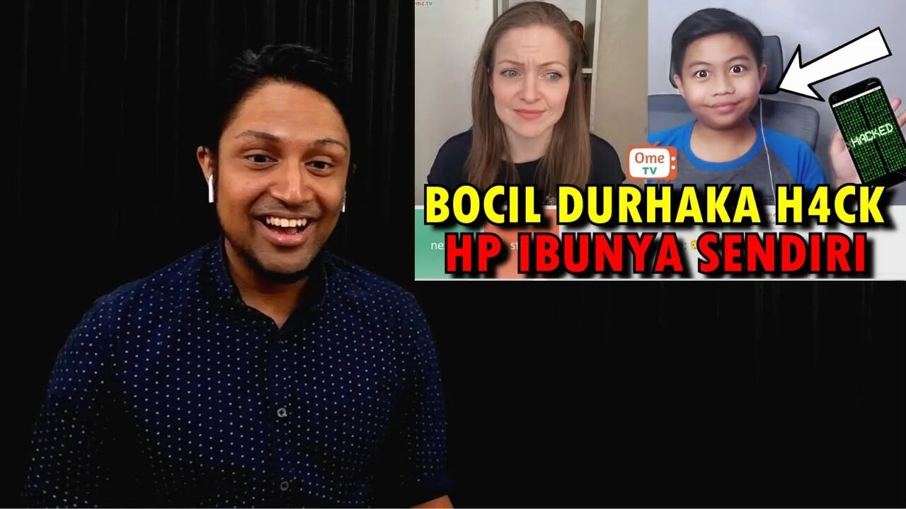 Heriss Skuyy | BOCIL INI H4CK KAMERA WARGA OME TV INTERNASIONAL & BIKIN PANIK IBUNYA 😱😱😱 REACTION