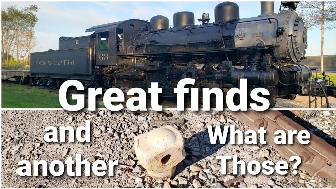 Seek and find, another what are those? A great Steam loco and the Ohio Central RR