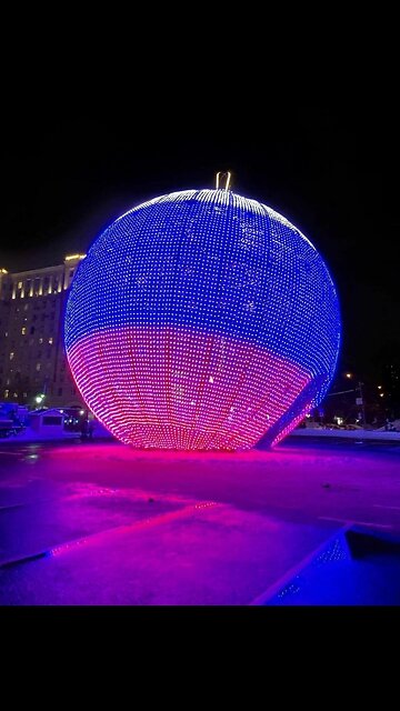 As lindas decorações natalinas na Federação Russa