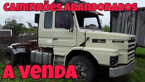 🚚 Caminhões Abandonados Repousando Brasil à Venda 📉 Oliveira Isaias