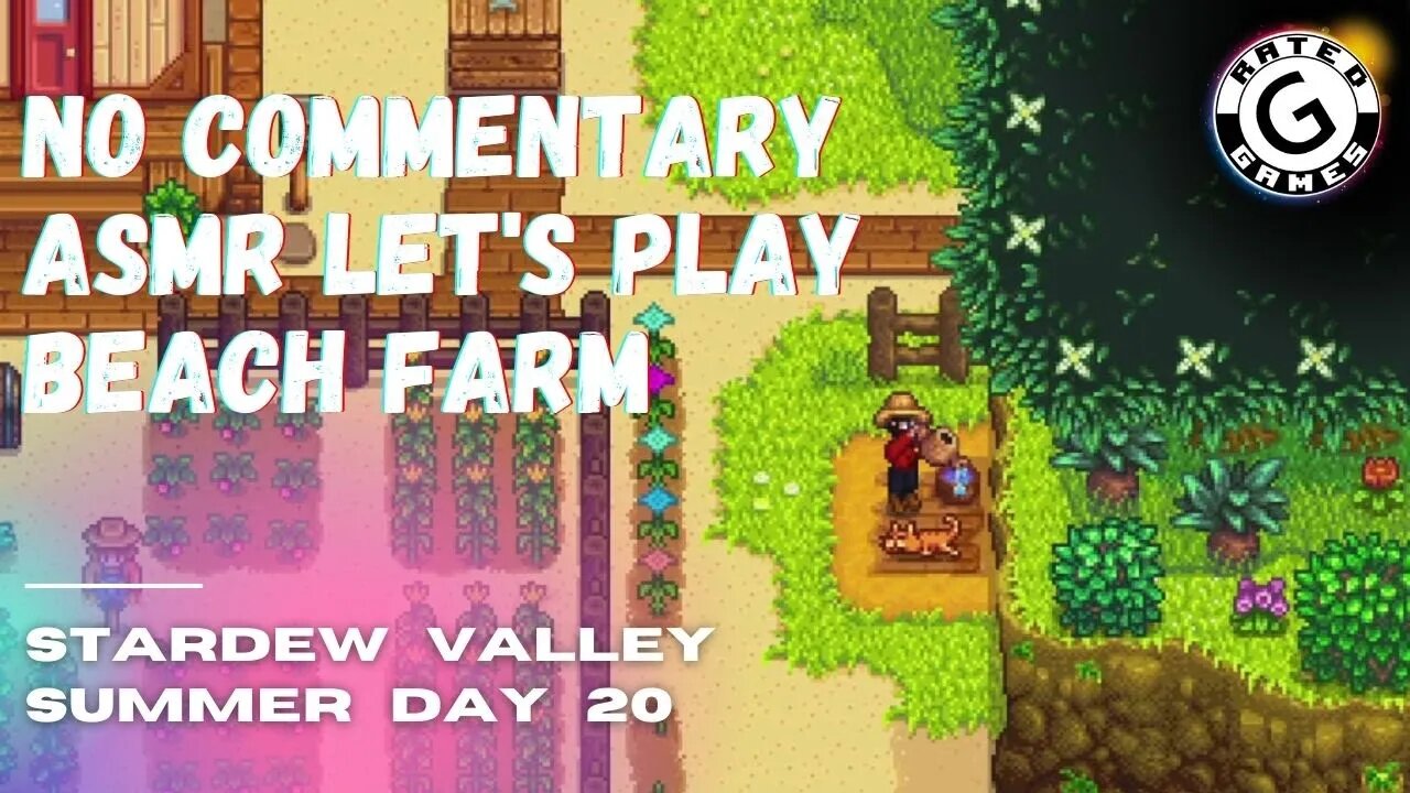 Stardew Valley No Commentary - Family Friendly Lets Play on Nintendo Switch - Summer Day 20