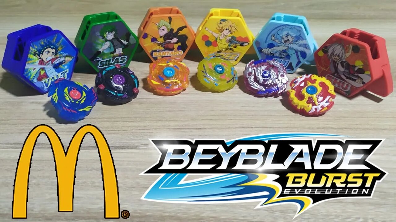 Beyblade fashion mcdonalds