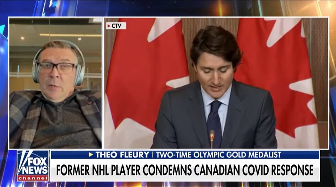 Theo Fleury: "For the last two years we had the PM who has vaccine derangement syndrome"