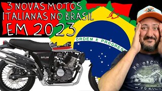 Segura a EMOÇÃO: 3 novas MOTOS ITALIANAS, até 400cc CHEGANDO NO BRASIL em 2023