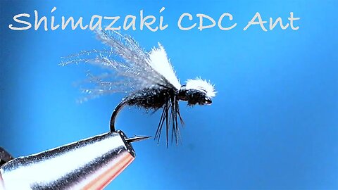 Shimazaki CDC Ant Fly Tying Instructions - Tied by Charlie Craven