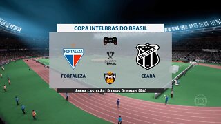 Copa Do brasil 2022 - Fortaleza x Ceará | Oitavas de finais (IDA) | FIFA 22 SIMULAÇÃO