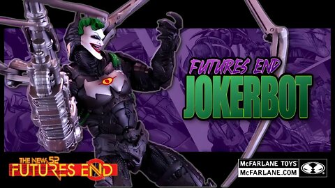 McFarlane Toys DC Multiverse Futures End BAF Jokerbot Figure @The Review Spot