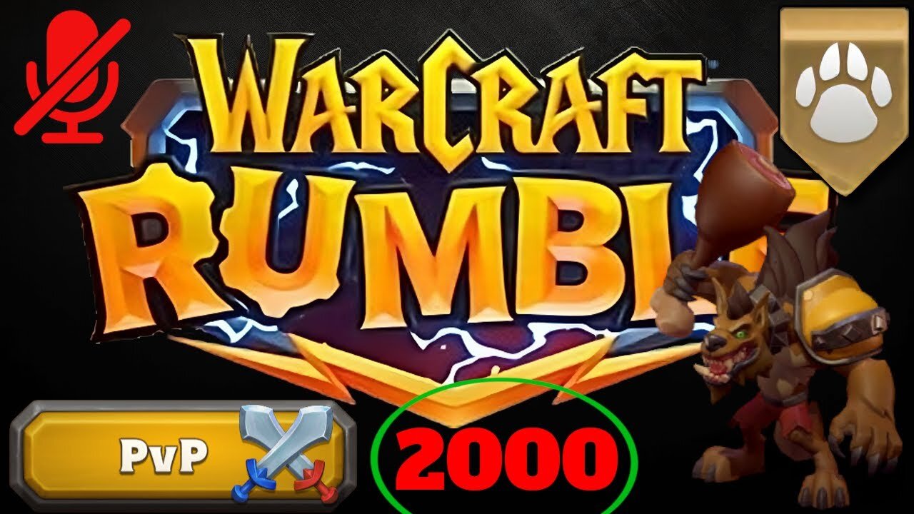 WarCraft Rumble - Hogger - PVP 2000