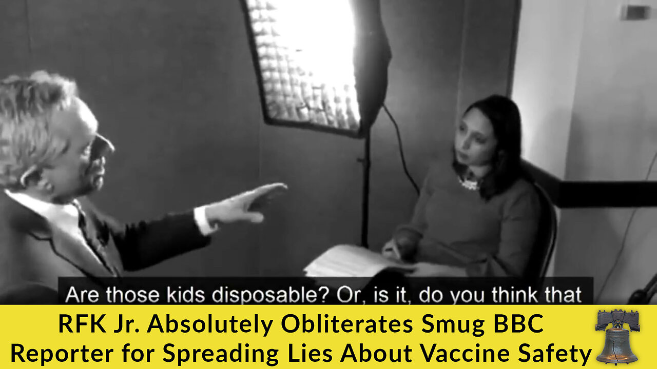 RFK Jr. Absolutely Obliterates Smug BBC Reporter for Spreading Lies About Vaccine Safety