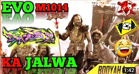 Evo M1014Ka JALWA🔥free fire funny video||hindi dubbing behubali2