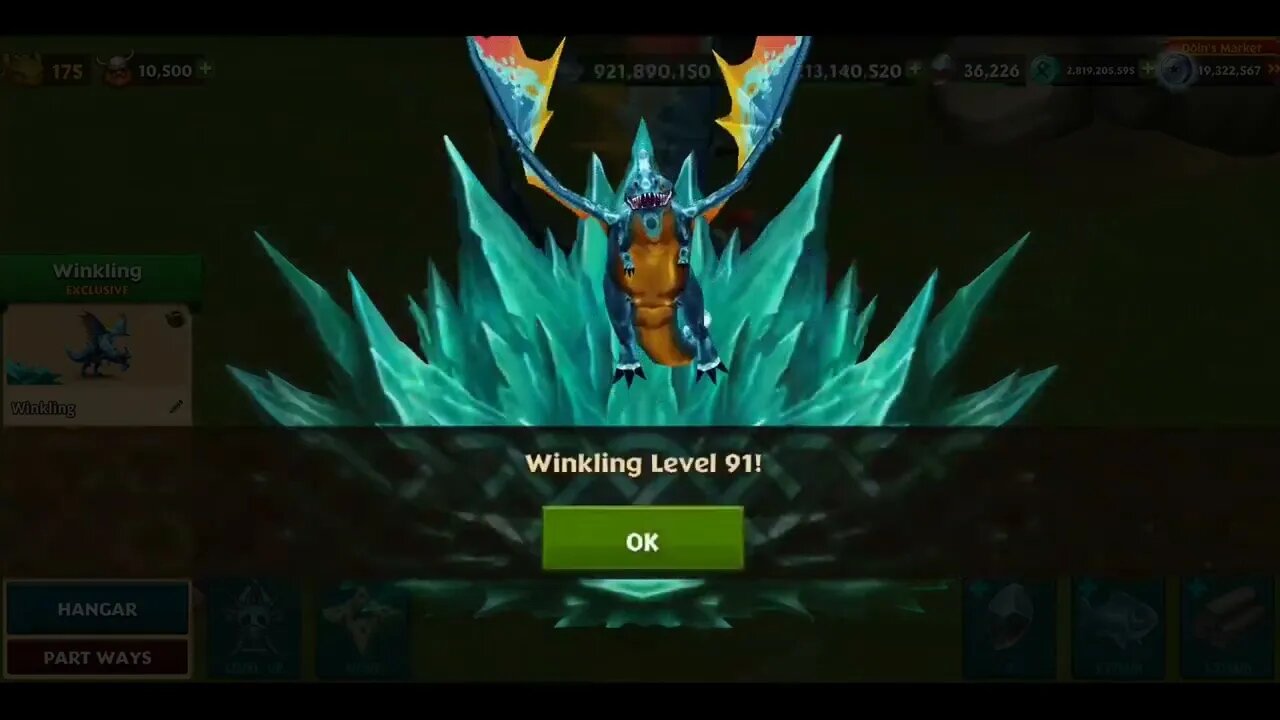 yt1s io New Exclusive WINKLING Max Level 175 Titan Mode Dragons Rise of Berk 1080p