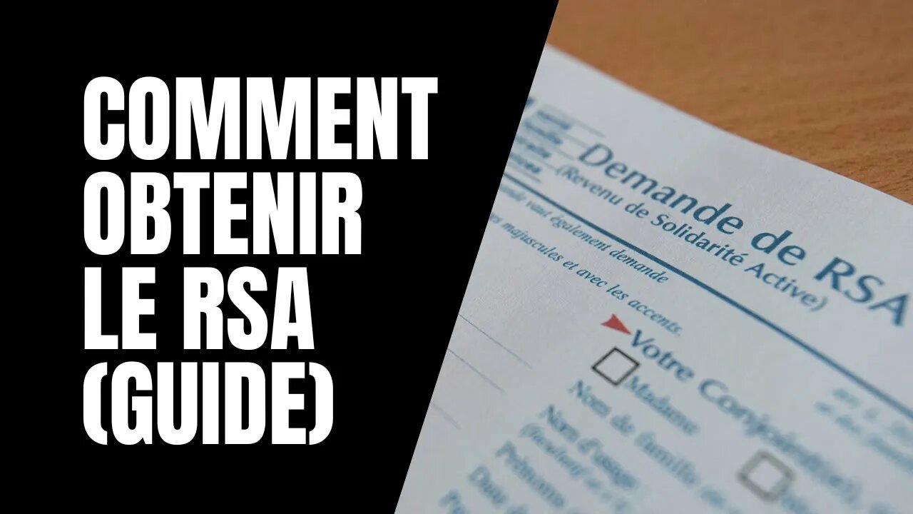 Comment obtenir le rsa (GUIDE)