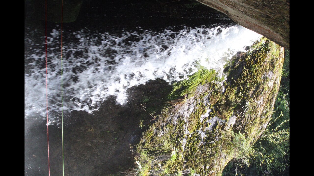 Nature waterfall