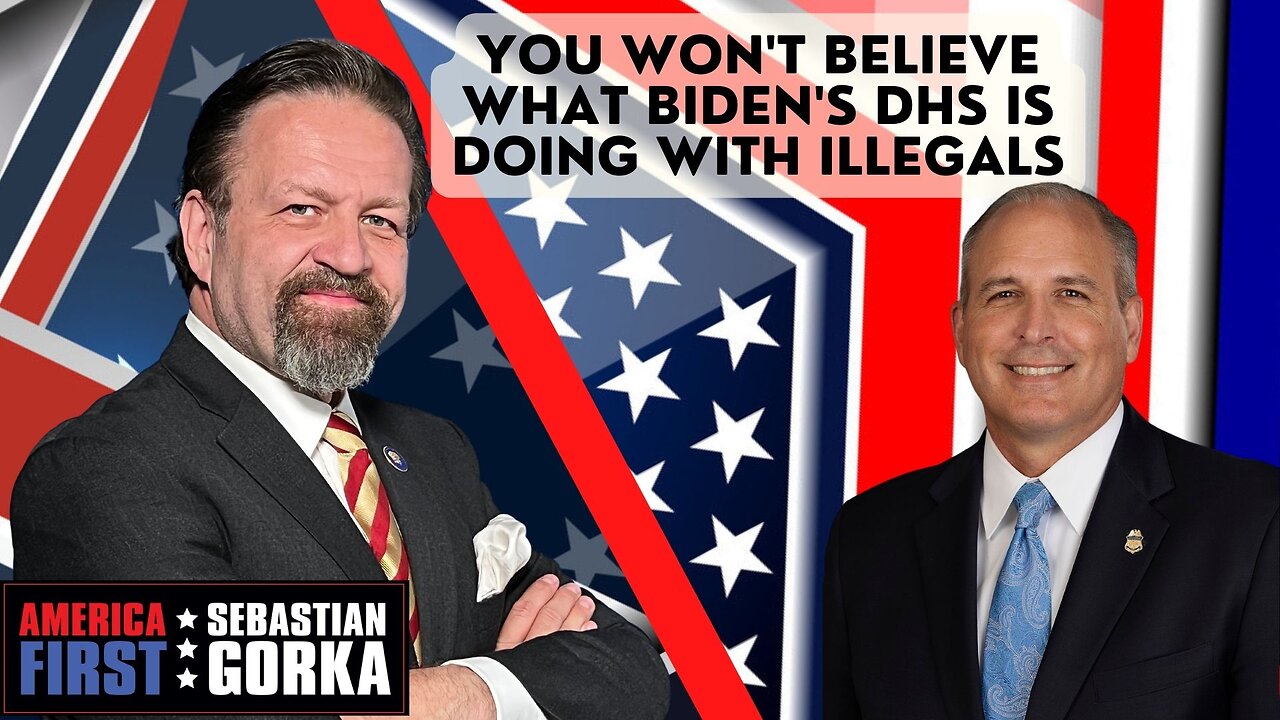 You won't believe what Biden's DHS is doing with illegals. Mark Morgan with Sebastian Gorka