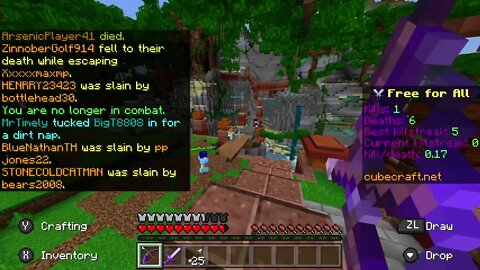 Perfect Bow and Arrow Shot in Minecraft
