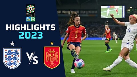 England vs Spain __ All Goals & Extended Highlights __ World Cup Woman's 2023