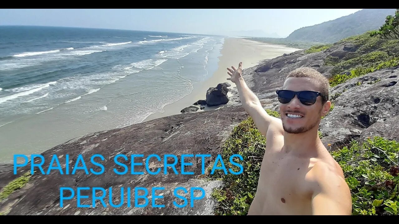 AS PRAIAS SECRETAS EM GUARAU BARRA DO UNA PERUIBE SP / PONTOS TURÍSTICOS EM PERUIBE