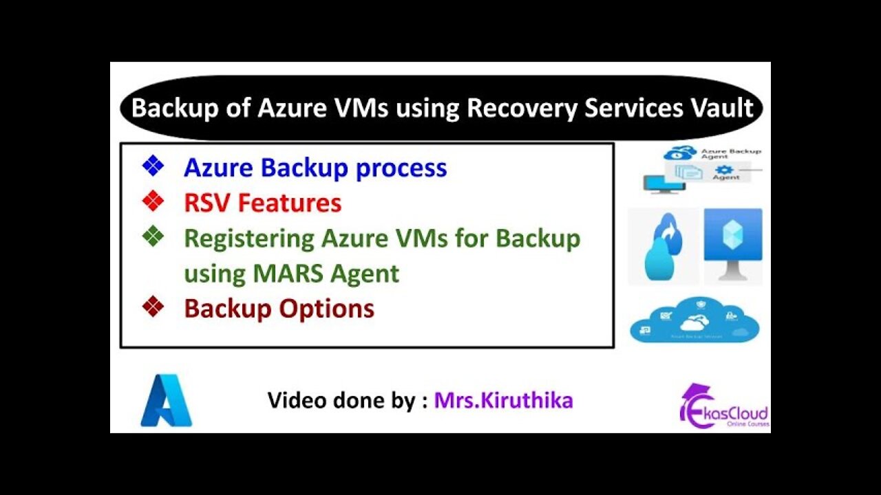 #Azure Cloud Backup of Azure VMs using Recovery Services Vault _ Ekascloud _ English