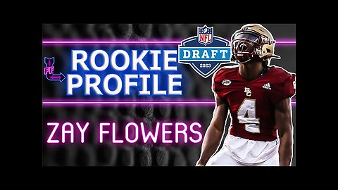 2023 NFL Draft Profile - Zay Flowers - 2023 Dynasty Fantasy Football Rookie Class