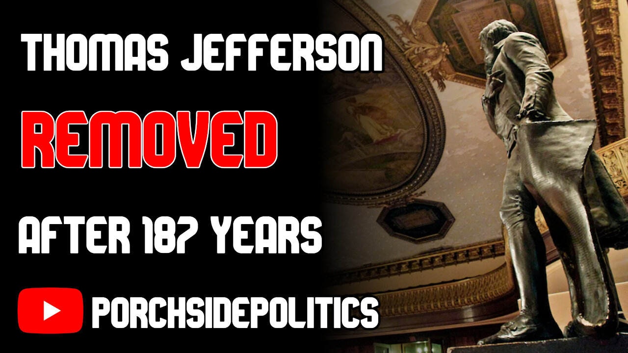 Thomas Jefferson Statue Removed | When You Remove History, Knowledge Is Lost