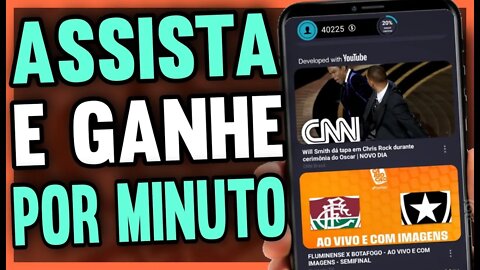 [SUPER LANÇAMENTO] COMO GANHAR DINHEIRO ASSISTINDO VIDEOS no YOUTUBE - Ganhe Dinheiro por Minuto