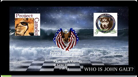 PATRIOT UNDERGROUND W/ MIND BLOWING REVEALS FROM Kerry Cassidy & GENE DECODE. TY JGANON