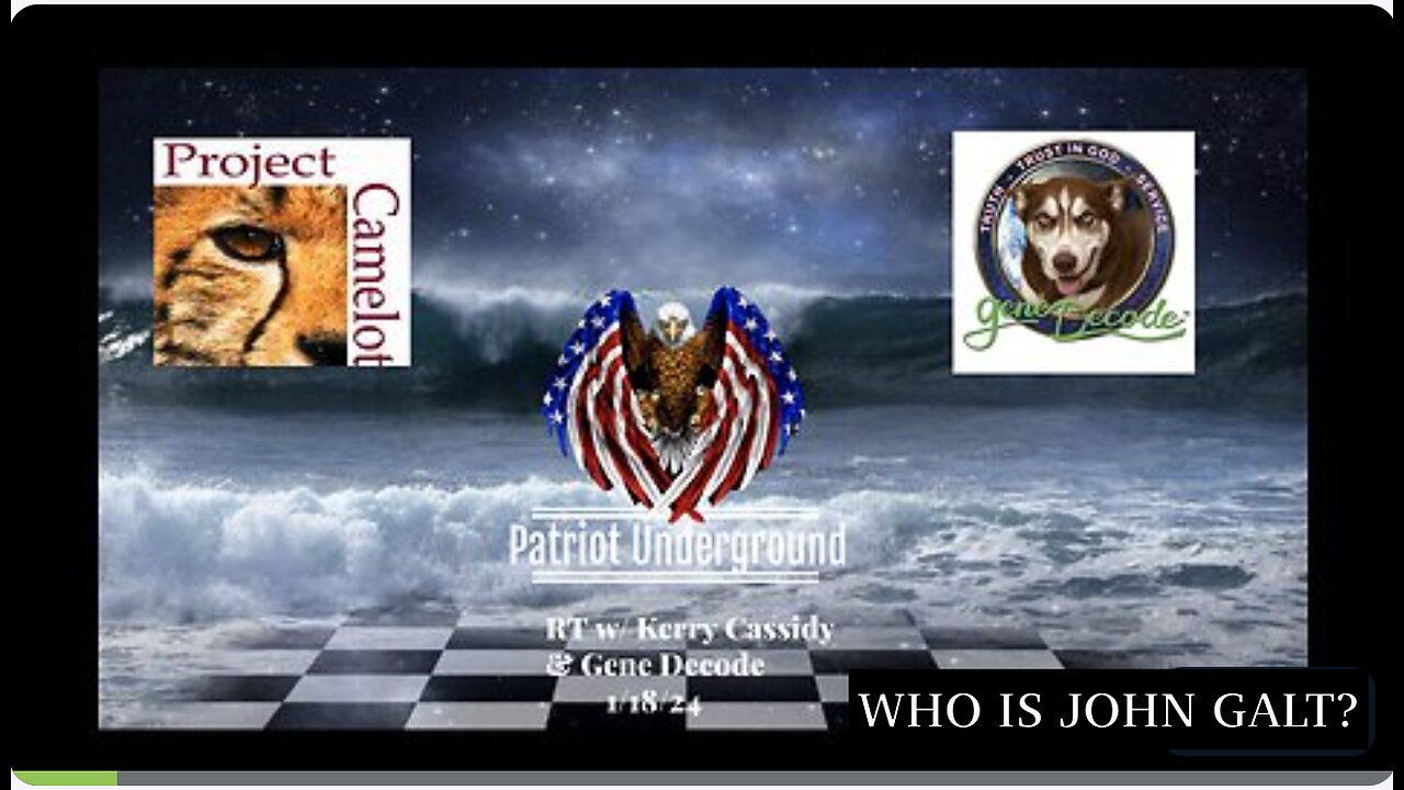 PATRIOT UNDERGROUND W/ MIND BLOWING REVEALS FROM Kerry Cassidy & GENE DECODE. TY JGANON