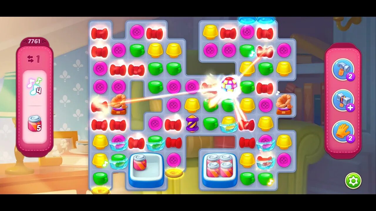 Playrix Homescapes Gameplay Walkthrough Level 7761