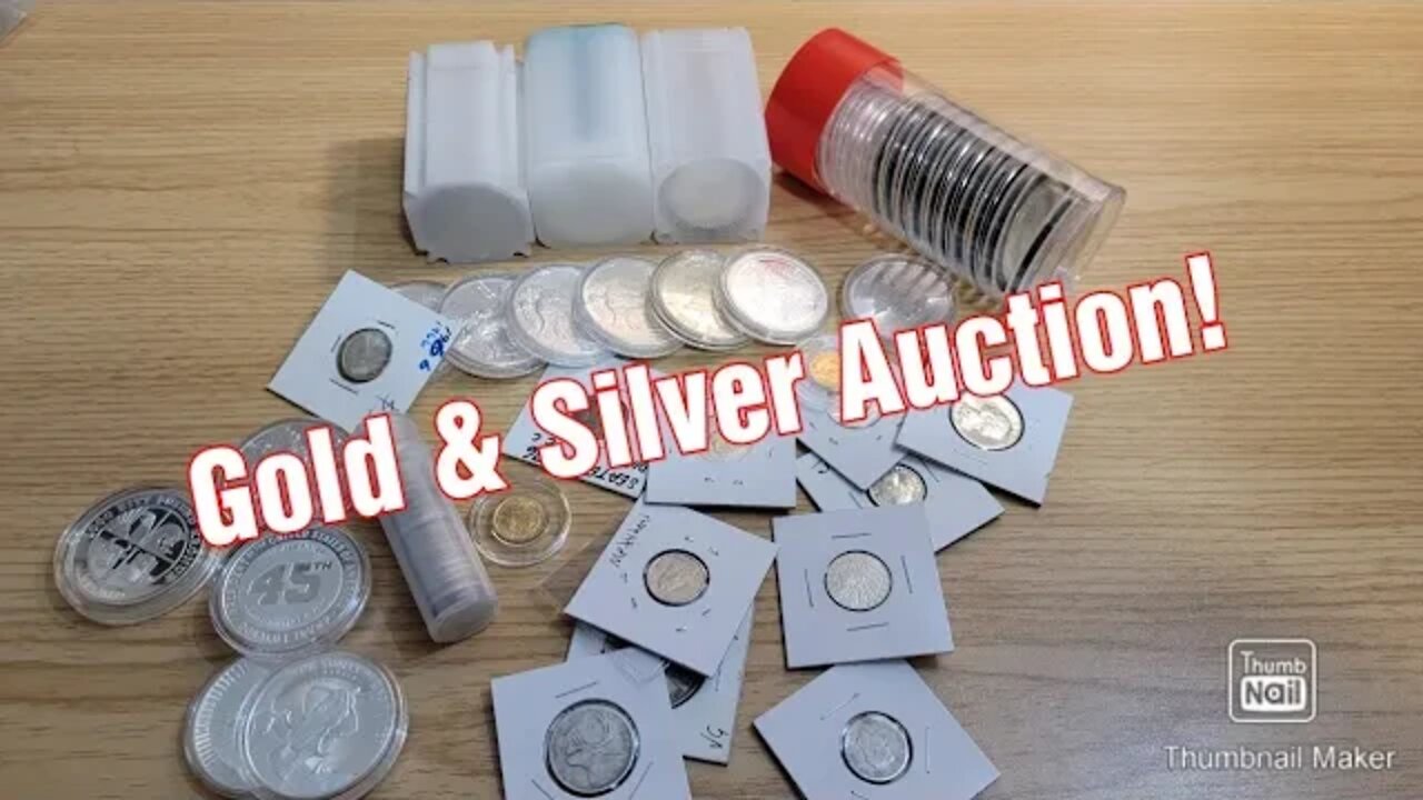 Here's what I got from the Gold & Silver auction!