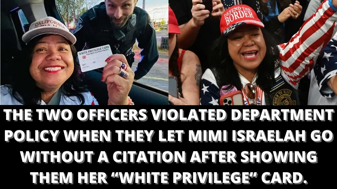 |NEWS| The White Privilege Card Works....Who Knew