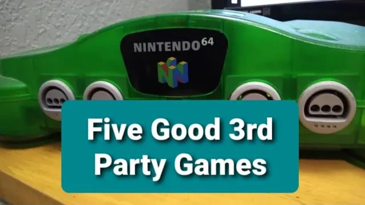 Five Good 3rd Party N64 Games | Retro Gaming |