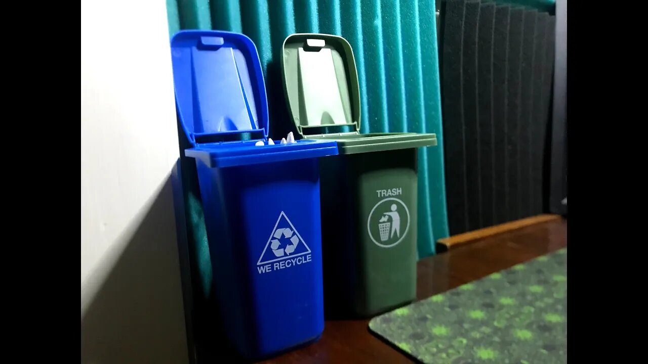 Recycling & Garbage Desk Caddy! Puffco Peak's Best Friend Unboxing - By BigMouth Inc. Link Below