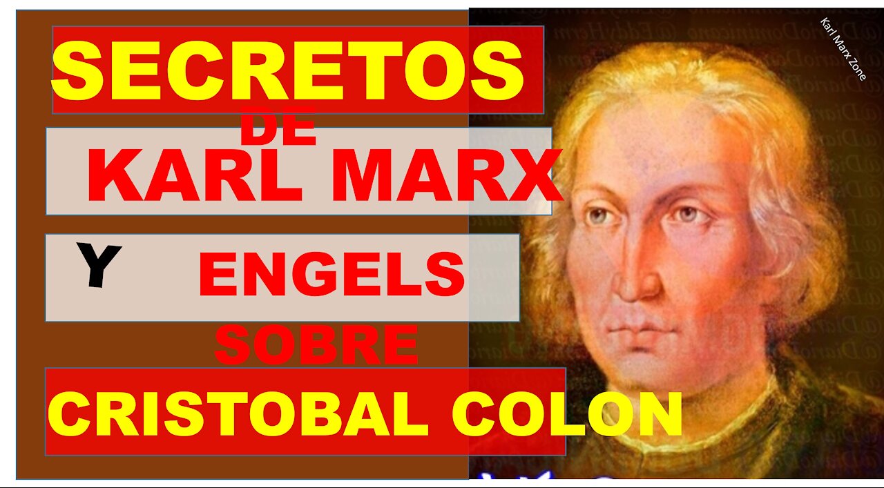 Karl Marx y Cristobal Colón