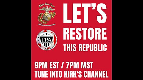 Kirk's Law Corner with Special Guest The People's Authority 11-15-2024