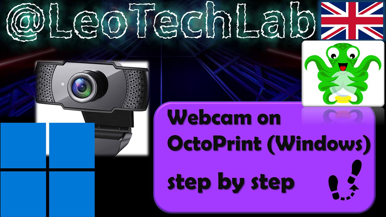 How to configure a webcam in OctoPrint (Windows), step by step_