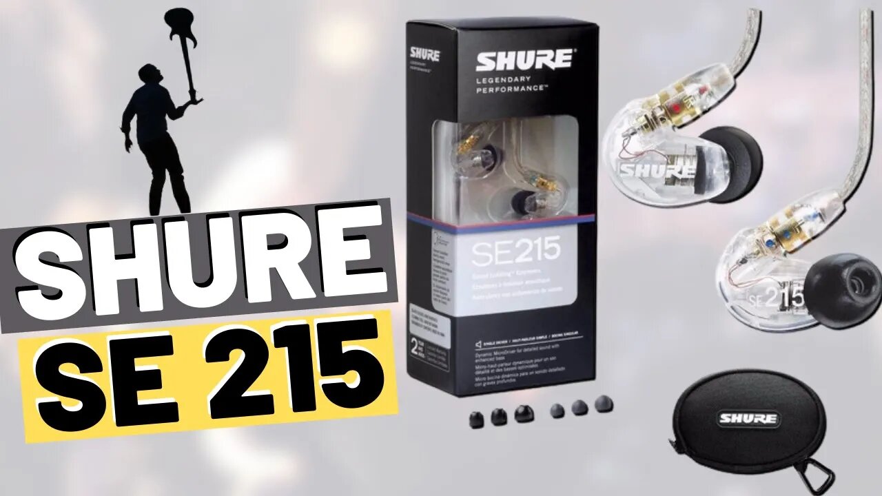 SHURE SE 215 - O rei do Monitoramento - [Review retrô #61]