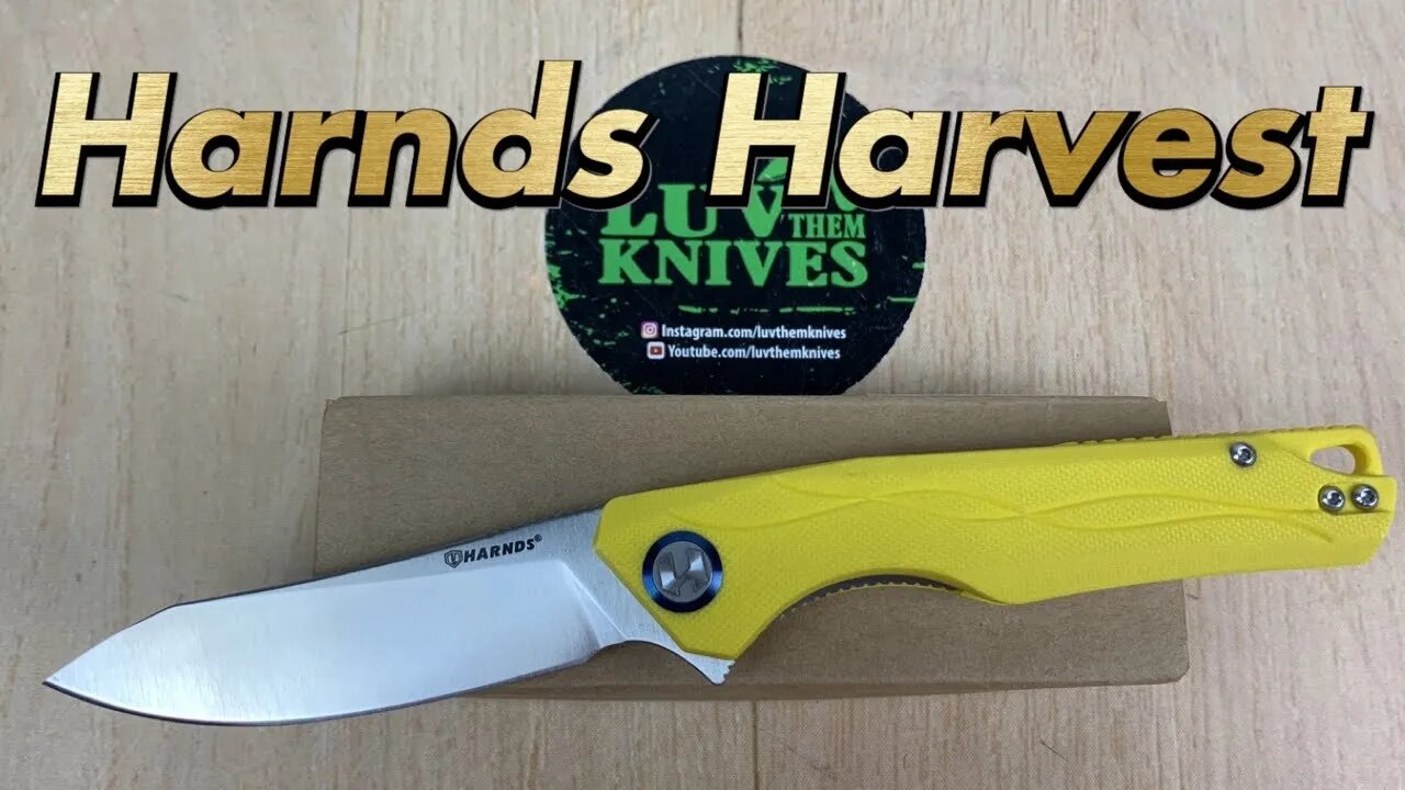 Harnds Harvest / includes disassembly/ Sandvik steel/ceramic bearings/great fidget factor under $40