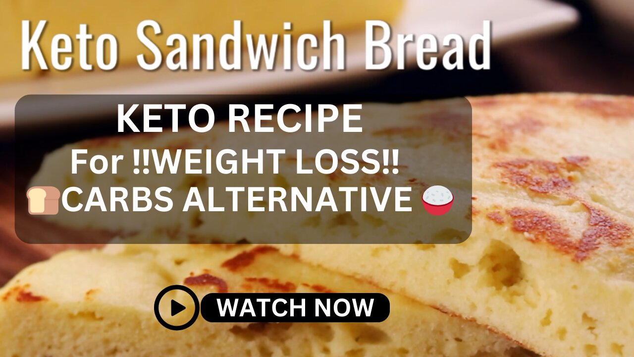 Weight Loss CARB ALTERNATIVE | Keto Sandwich BREAD | Microwave Delight