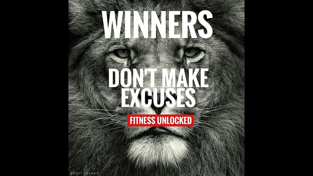 DON'T MAKE EXCUSES - Motivational Video